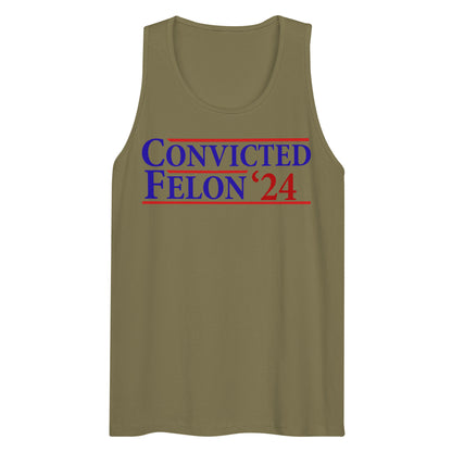 Convicted Felon '24 premium tank top